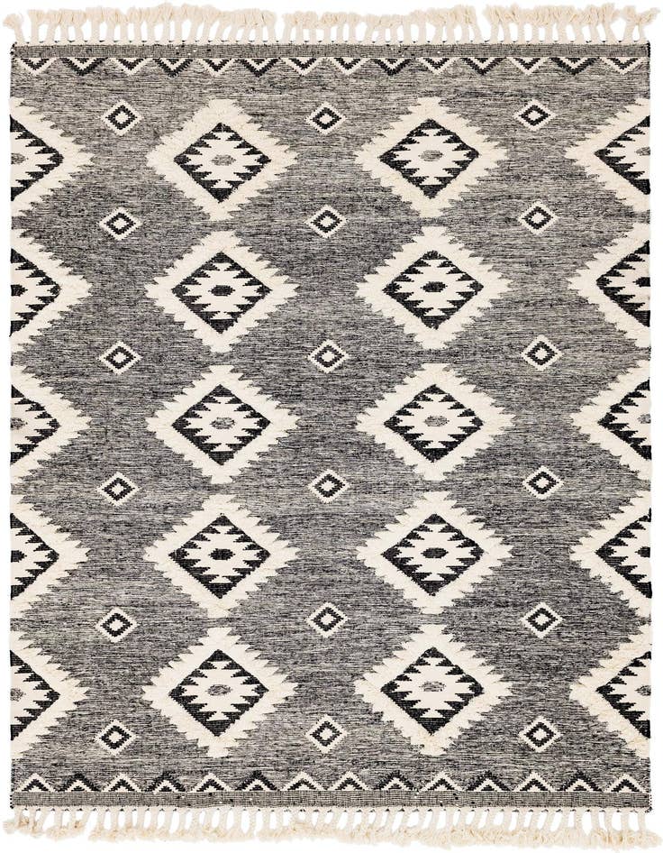 Detail image of 9' x 12' 2 Hand Woven Arizona Wool Rug