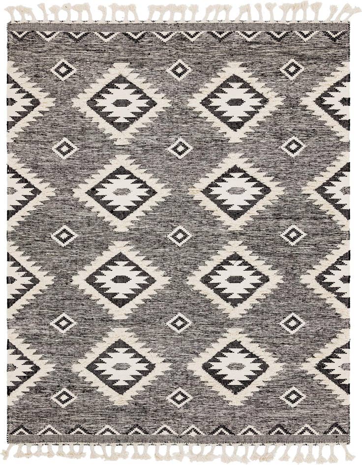 Detail image of 8' x 11' Hand Woven Arizona Wool Rug