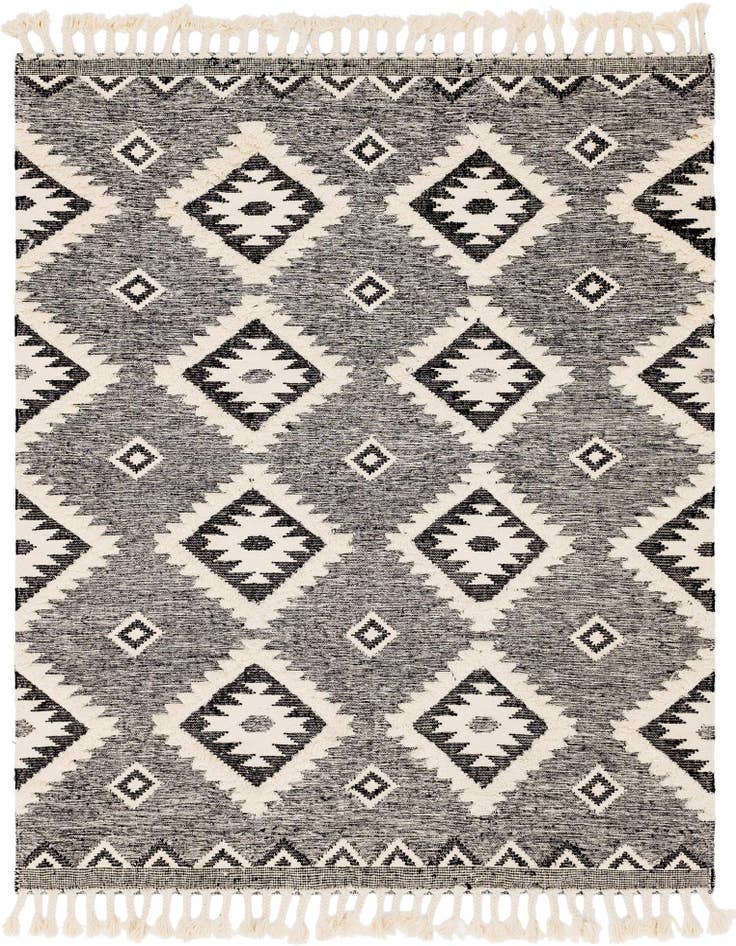Detail image of 8' x 10' Hand Woven Arizona Wool Rug