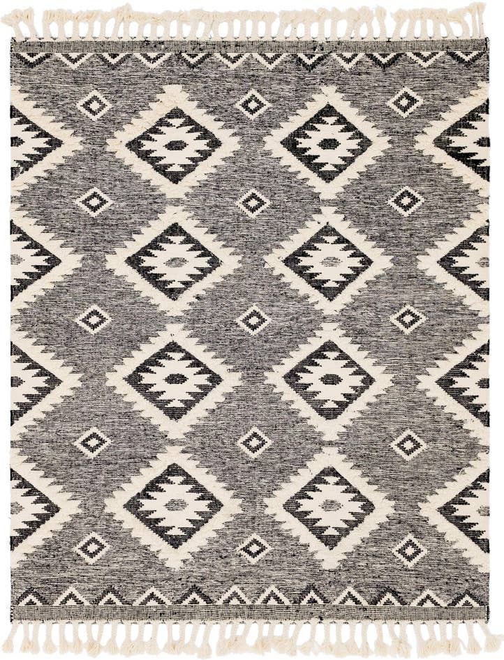 Detail image of 8' x 10' Hand Woven Arizona Wool Rug