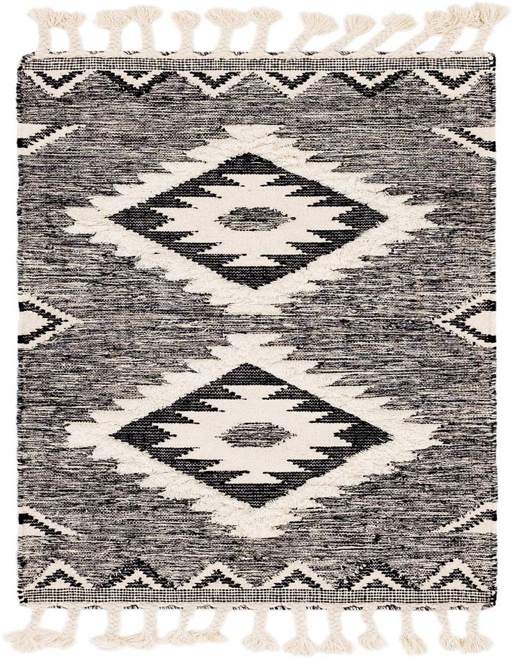 Detail image of 3' 3 x 5' 1 Hand Woven Arizona Wool Rug