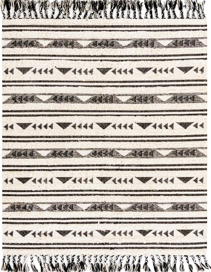 Detail image of 8' x 11' Hand Woven Arizona Wool Rug