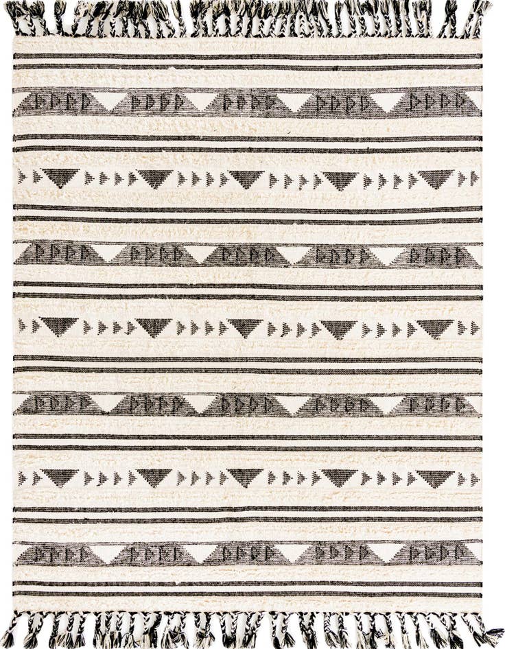 Detail image of 8' x 10' Hand Woven Arizona Wool Rug