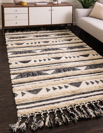 9' x 12' Hand Woven Arizona Wool Rug