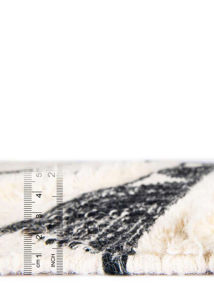 Custom Charcoal Hand Woven Arizona Wool Rug
