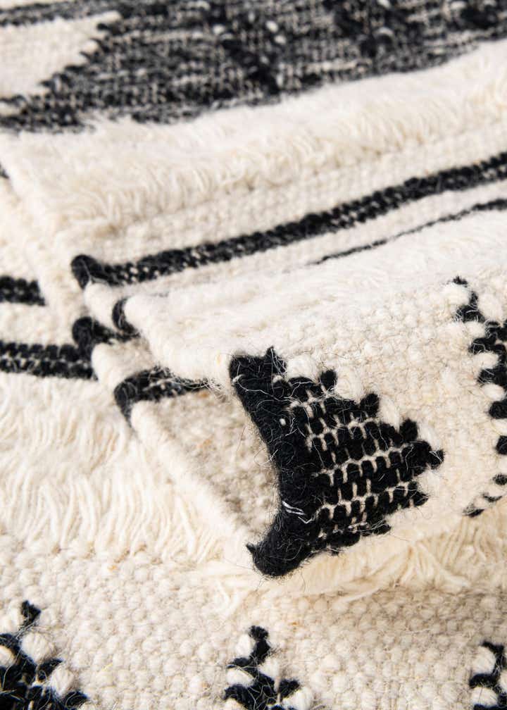 Custom Charcoal Hand Woven Arizona Wool Rug