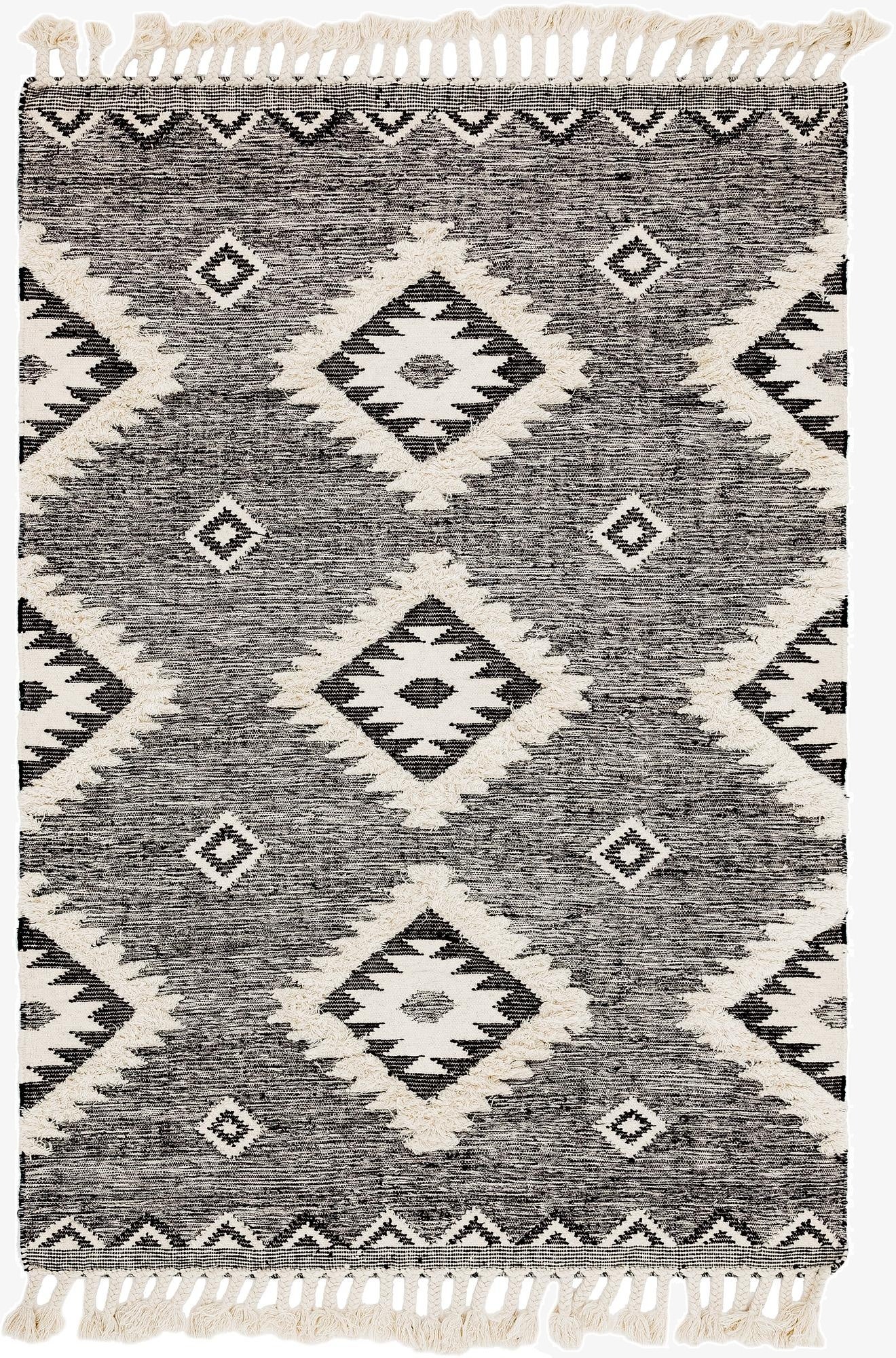 Primary image 6' 1 x 9'  Hand Woven Arizona Wool Rug