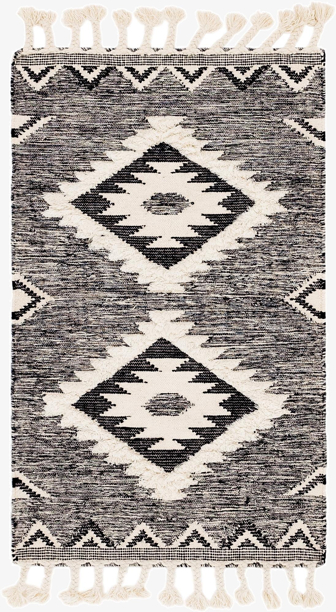 Primary image 3' 3 x 5' 1  Hand Woven Arizona Wool Rug