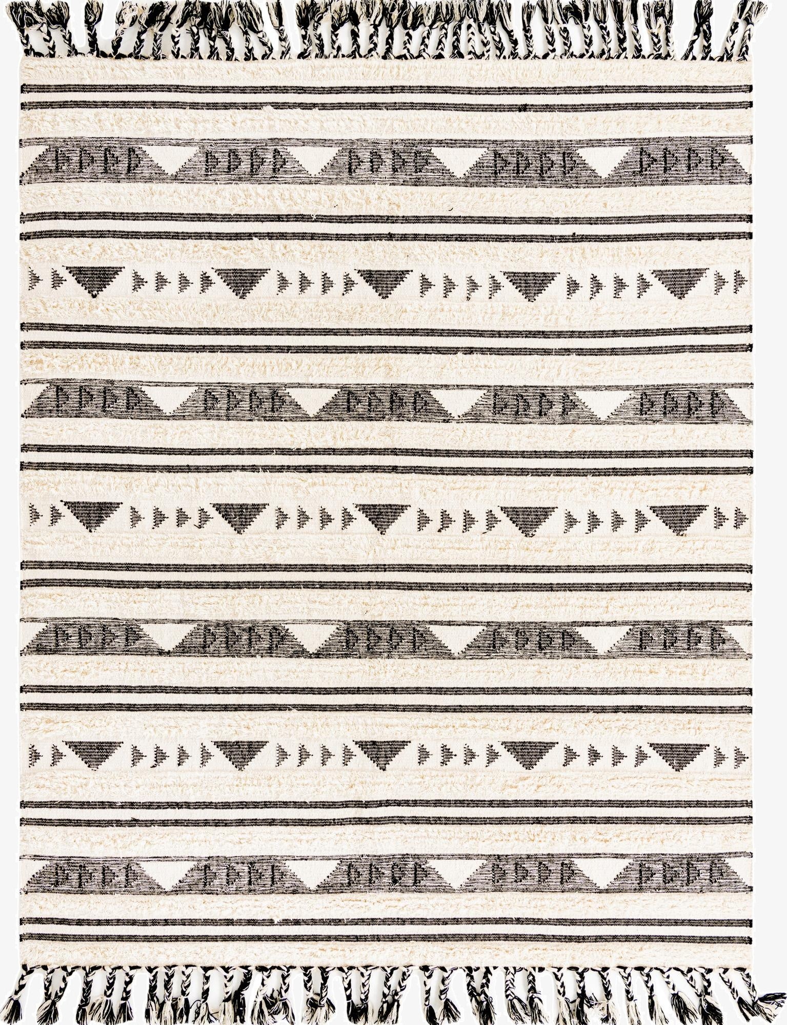 8' x 10'  Hand Woven Arizona Wool Rug