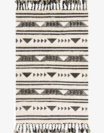 Charcoal Hand Woven Arizona Wool Rug