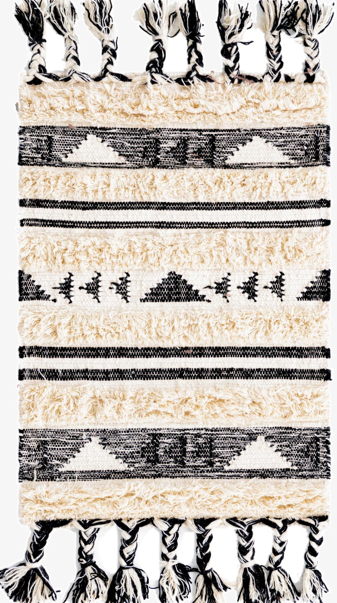 2' x 3' 1  Hand Woven Arizona Wool Rug