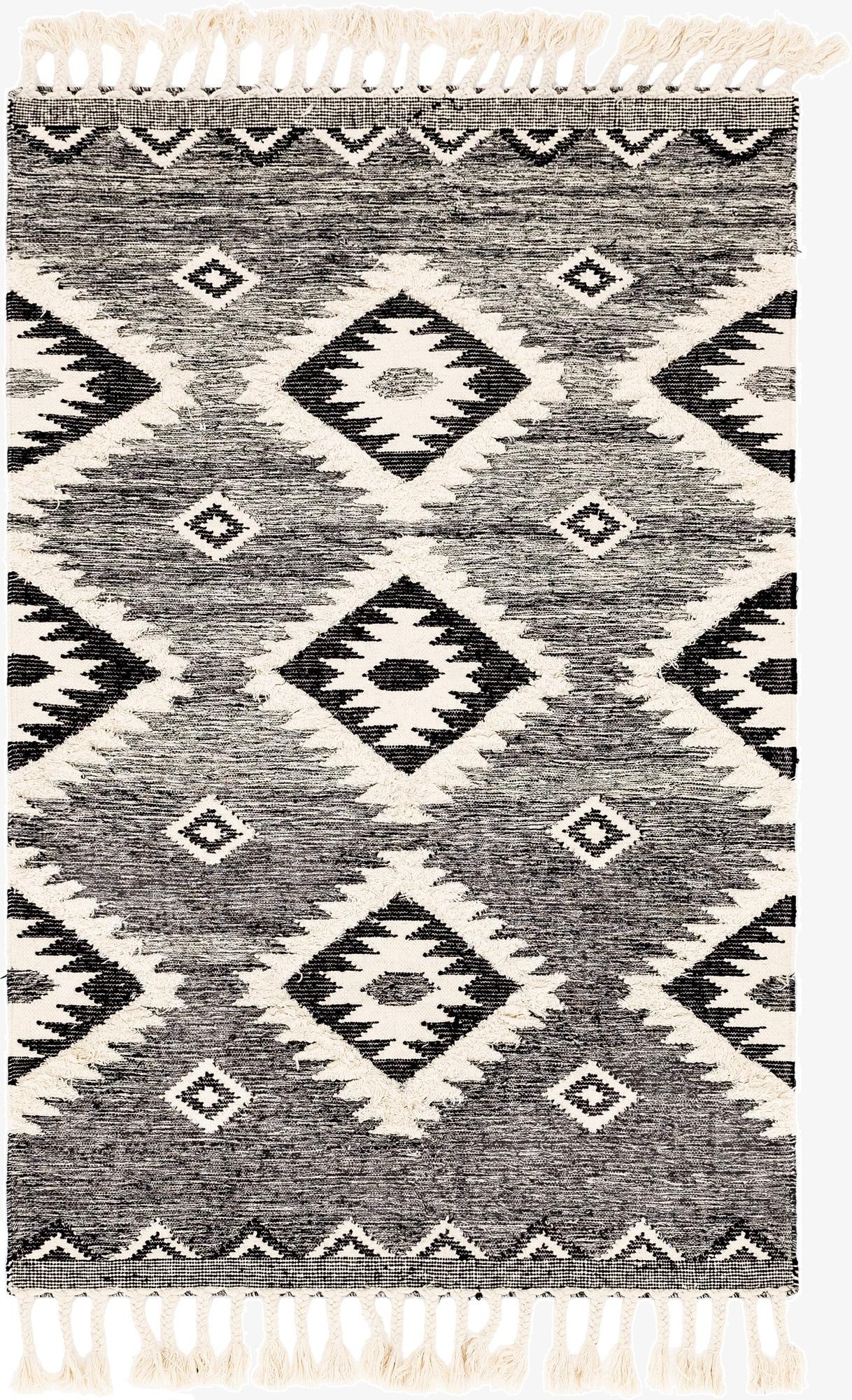 5' 1 x 8'  Hand Woven Arizona Wool Rug