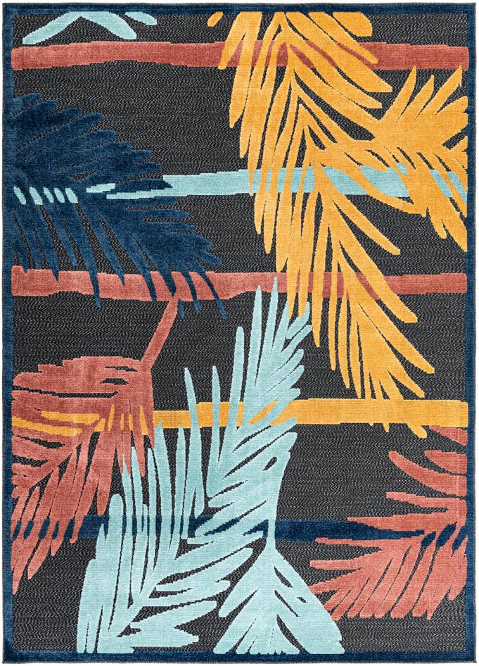 Detail image of 7' x 10' Easy-Clean Belize Indoor / Outdoor Rug