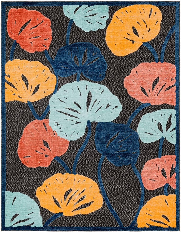 Detail image of 6' x 9' Easy-Clean Belize Indoor / Outdoor Rug