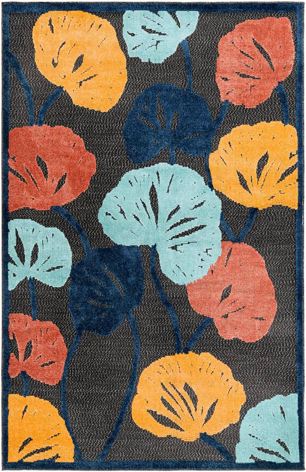 Detail image of 5' 3 x 8' Easy-Clean Belize Indoor / Outdoor Rug