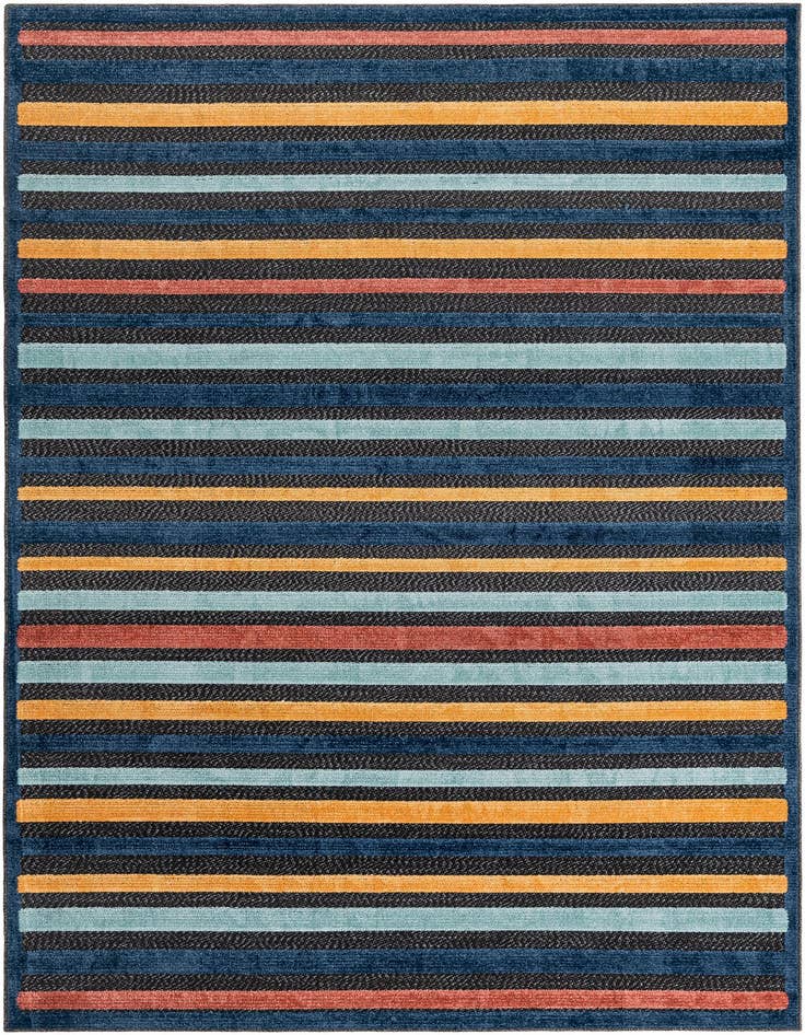 Detail image of 6' x 9' Easy-Clean Belize Indoor / Outdoor Rug