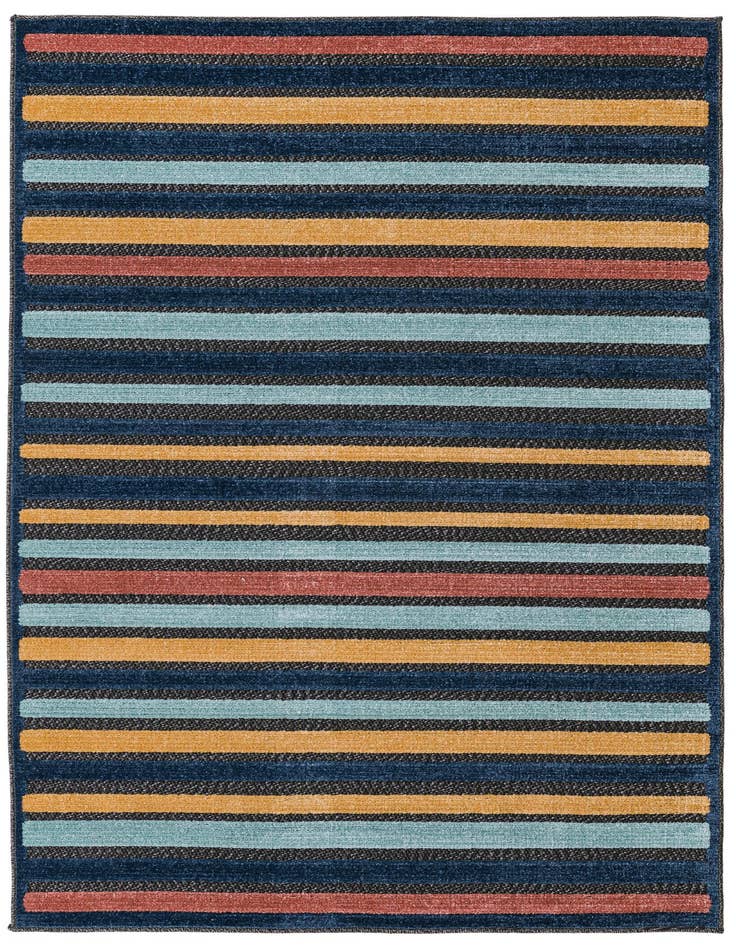 Detail image of 4' x 6' Easy-Clean Belize Indoor / Outdoor Rug