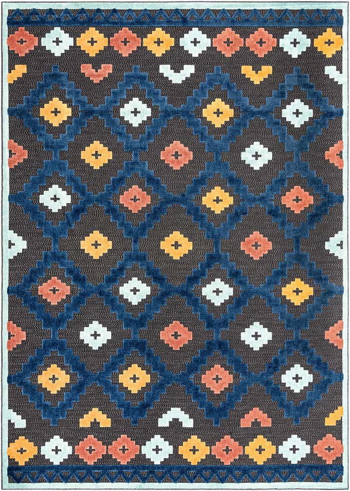 9' x 12' Easy-Clean Belize Indoor / Outdoor Rug