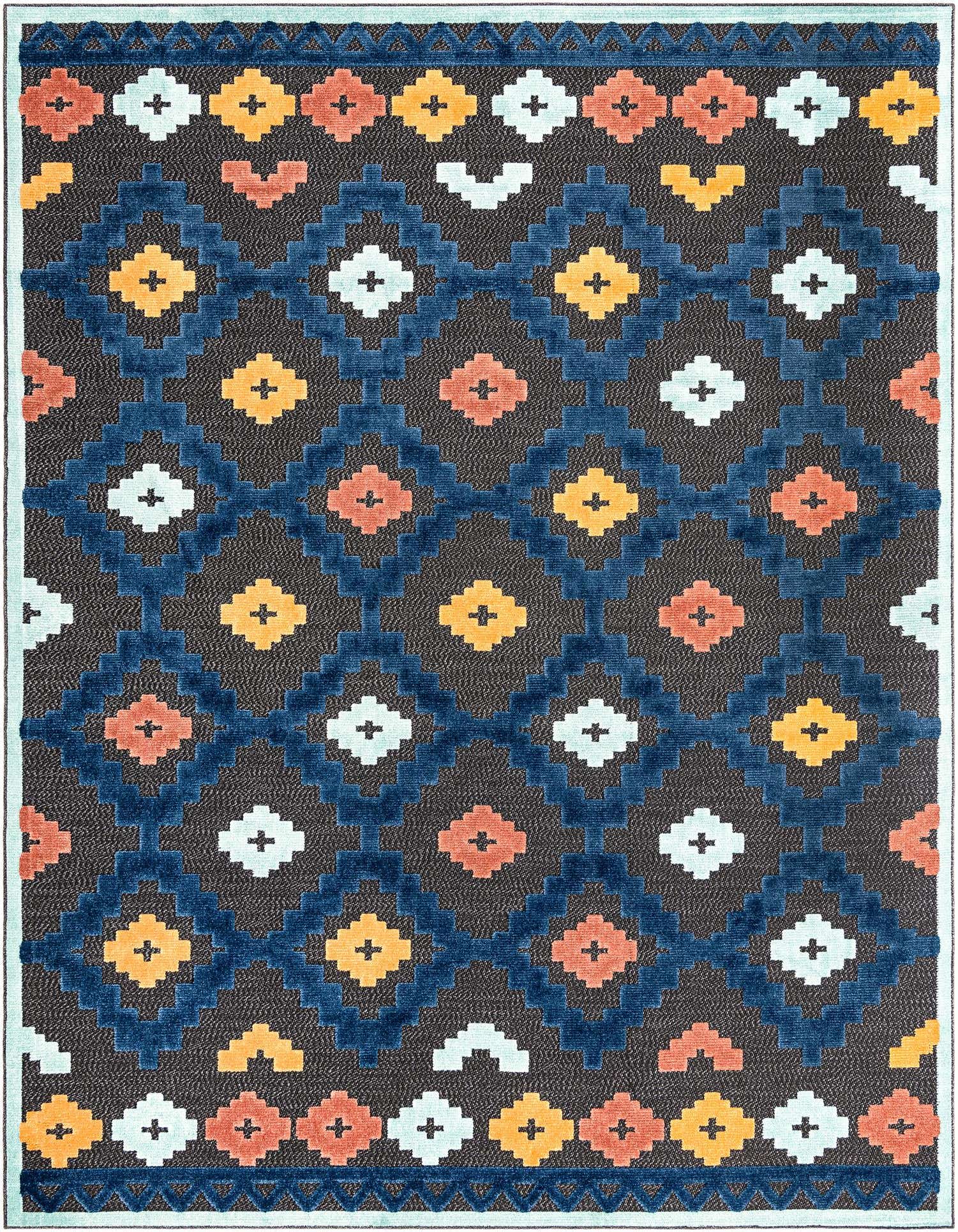 9' x 12' Easy-Clean Belize Indoor / Outdoor Rug