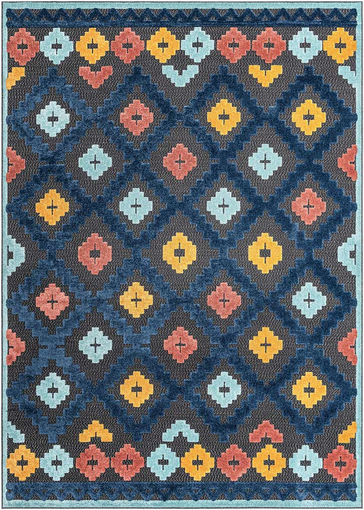 7' x 10' Easy-Clean Belize Indoor / Outdoor Rug