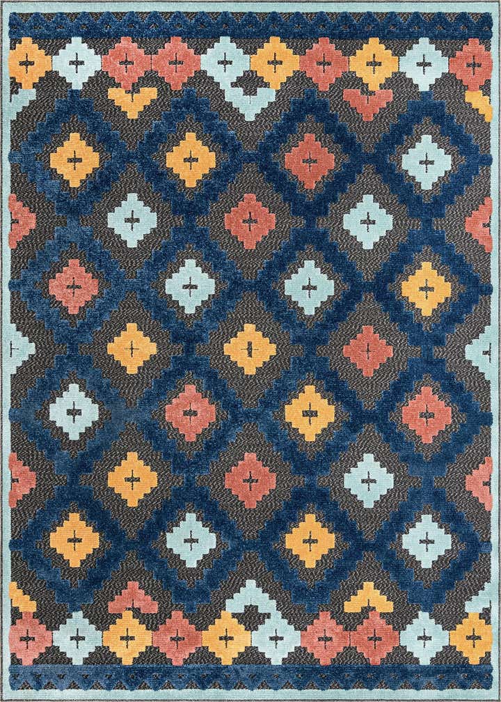 6' x 9' Easy-Clean Belize Indoor / Outdoor Rug