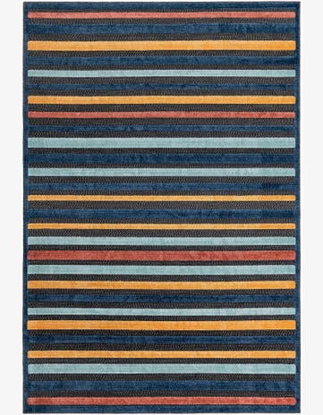 Charcoal Easy-Clean Belize Indoor / Outdoor Rug