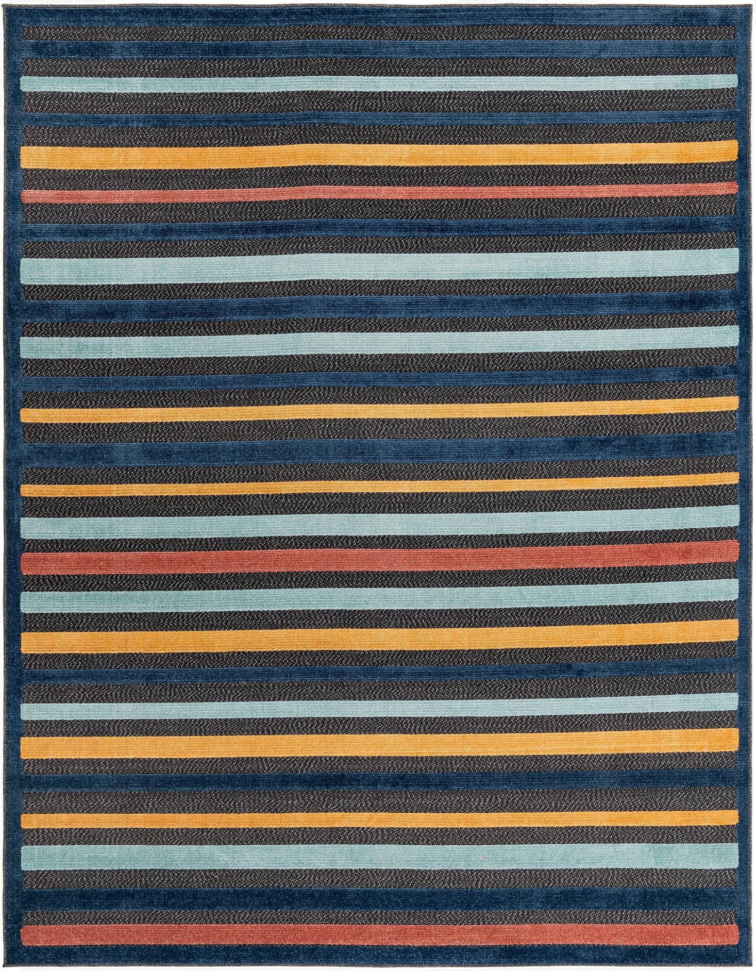 7' 10 x 10'  Washable Belize Indoor / Outdoor Rug