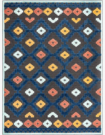9' x 12' Easy-Clean Belize Indoor / Outdoor Rug