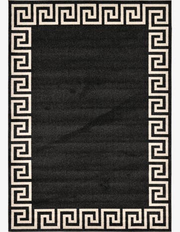 7' x 10' Greek Key Rug