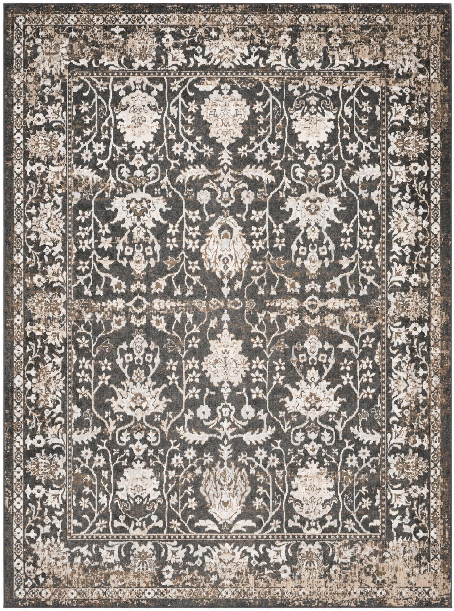 Charcoal Kamala Washable Rug