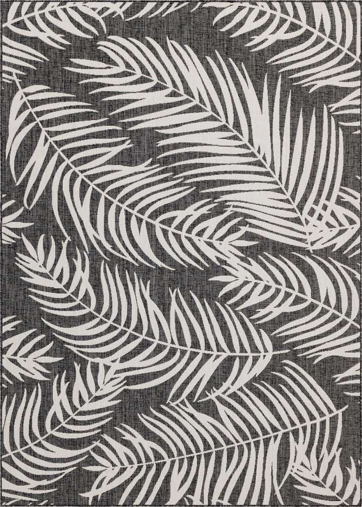 7' 10 x 11' Easy-Clean Botanical Indoor / Outdoor Rug