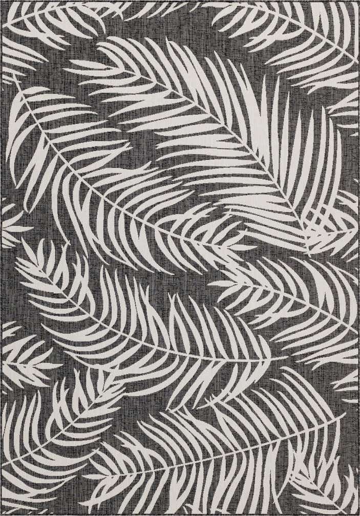 7' 10 x 11' Easy-Clean Botanical Indoor / Outdoor Rug