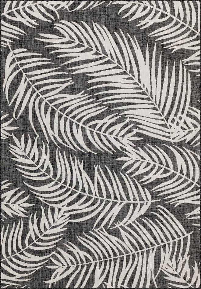 Detail image of 7' 10 x 11' Easy-Clean Botanical Indoor / Outdoor Rug