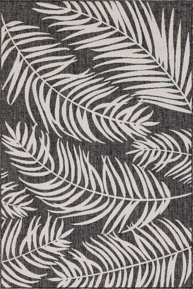 6' x 9' Easy-Clean Botanical Indoor / Outdoor Rug