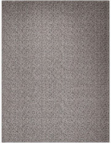 10' x 13' Easy-Clean Checkered Indoor / Outdoor Rug