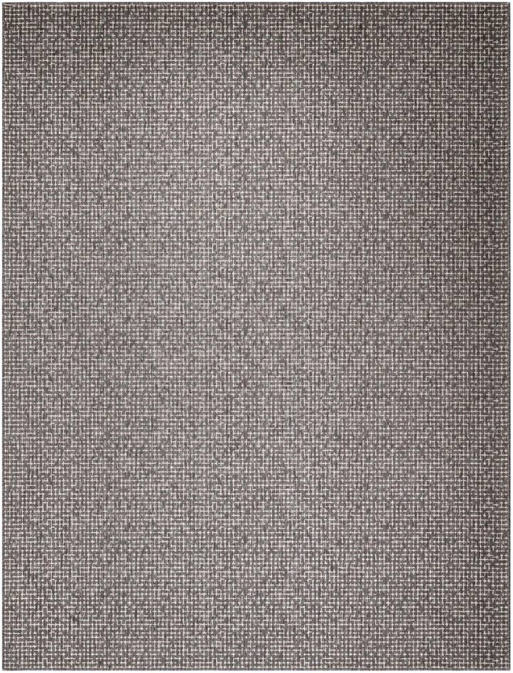 Detail image of 10' x 13' Easy-Clean Checkered Indoor / Outdoor Rug