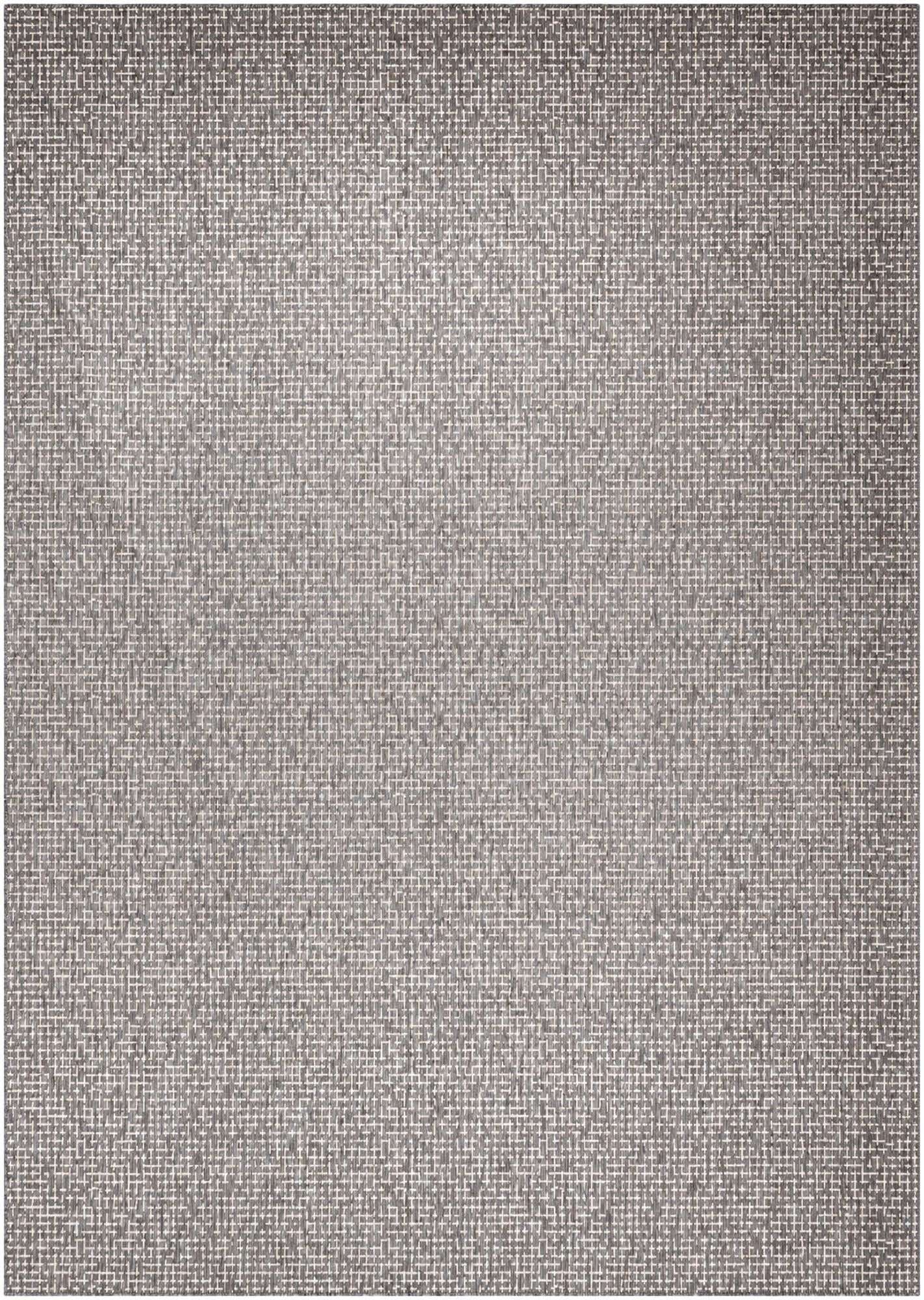 10' x 14' Easy-Clean Checkered Indoor / Outdoor Rug