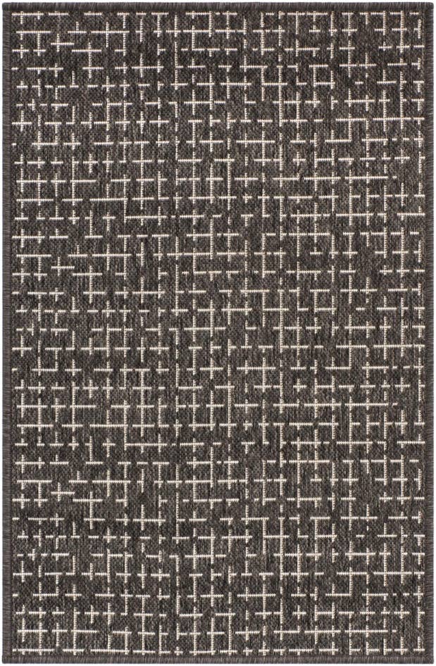 Detail image of 2' x 3' Easy-Clean Checkered Indoor / Outdoor Rug