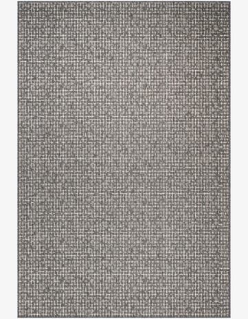6' x 9' Easy-Clean Checkered Indoor / Outdoor Rug