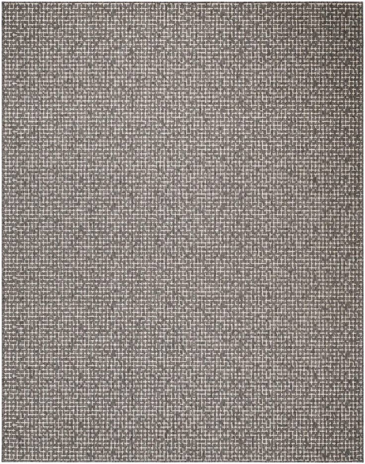 Detail image of 7' 10 x 10' Easy-Clean Checkered Indoor / Outdoor Rug