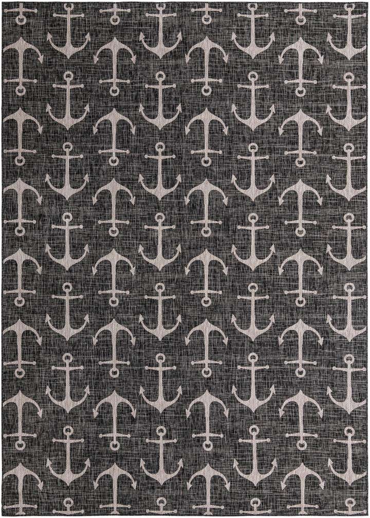 10' x 14' Easy-Clean Coastal Indoor / Outdoor Rug