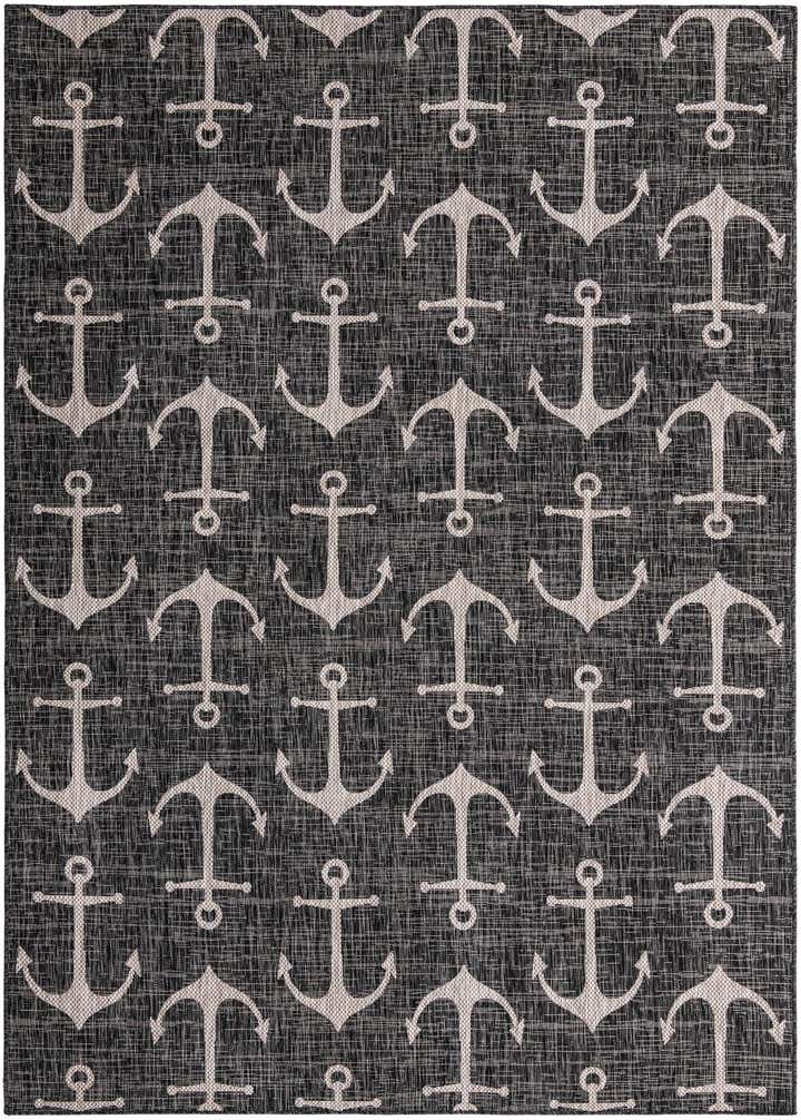7' 10 x 11' Easy-Clean Coastal Indoor / Outdoor Rug