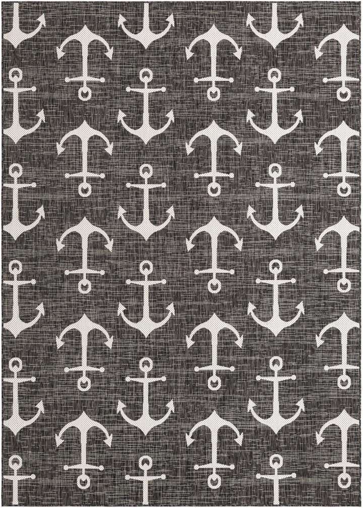 7' x 10' Easy-Clean Coastal Indoor / Outdoor Rug