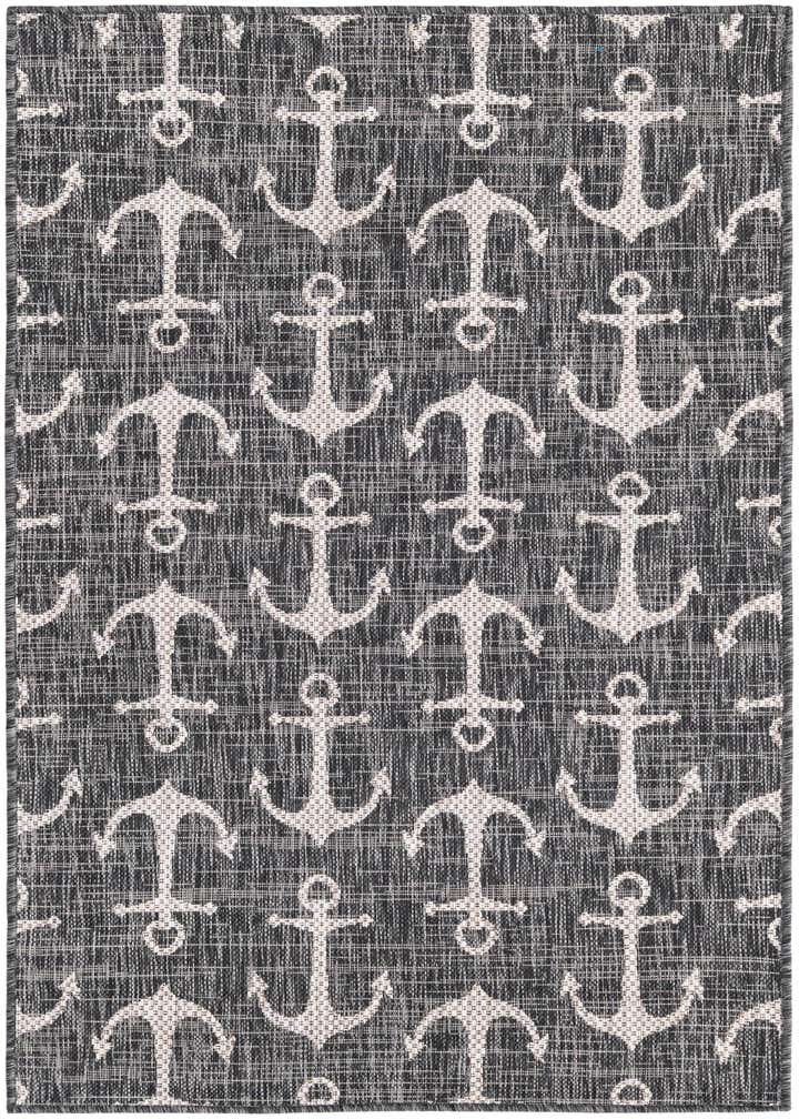 3' x 5' 3 Easy-Clean Coastal Indoor / Outdoor Rug