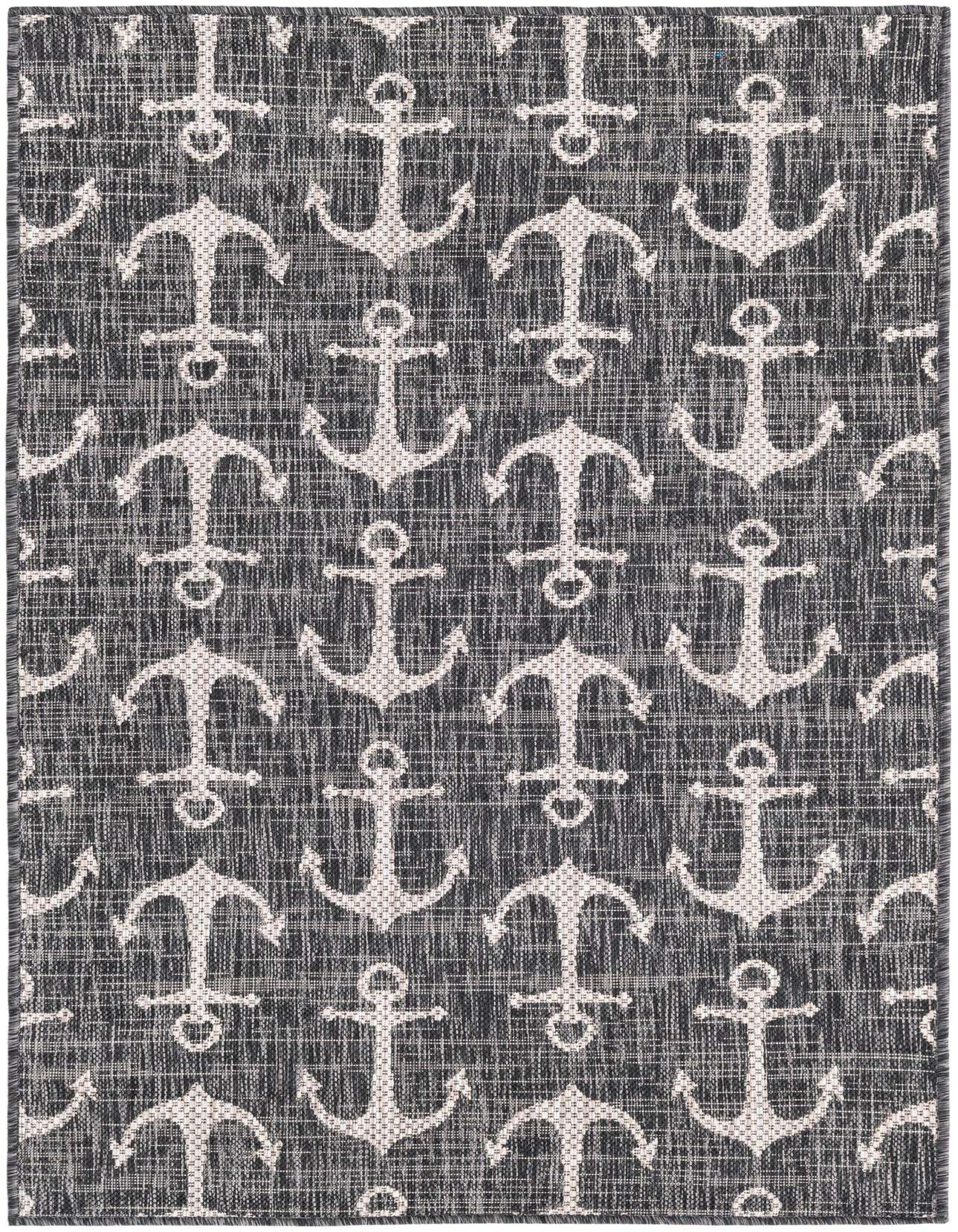 3' x 5' 3 Easy-Clean Coastal Indoor / Outdoor Rug