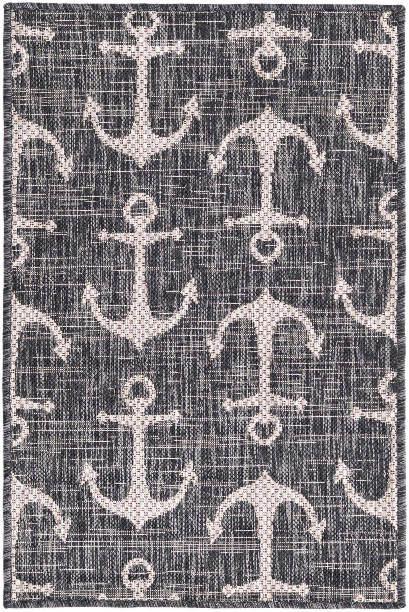 2' x 3' Easy-Clean Coastal Indoor / Outdoor Rug