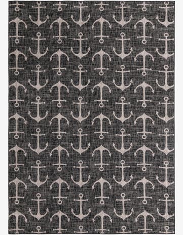 10' x 14' Easy-Clean Coastal Indoor / Outdoor Rug