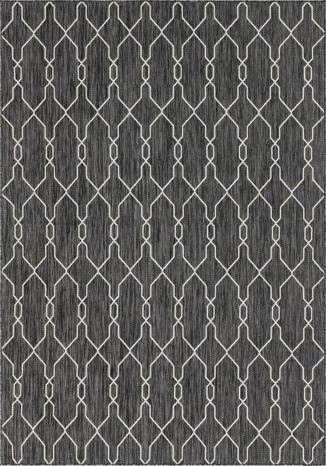 Detail image of 7' 10 x 11' Easy-Clean Lattice Indoor / Outdoor Rug