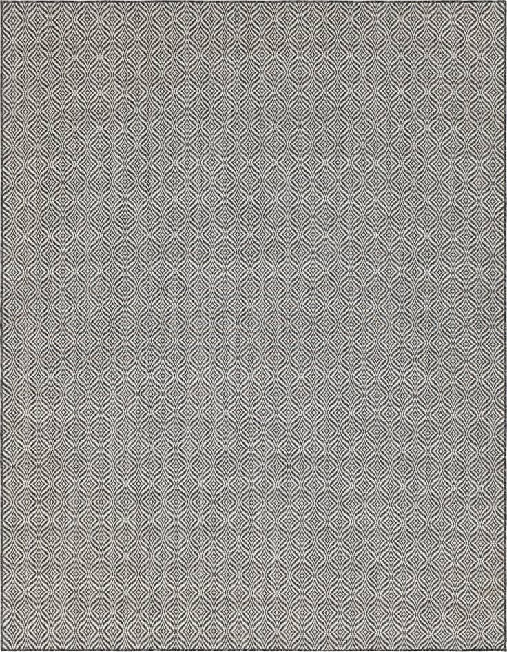 Detail image of 9' x 12' Easy-Clean Lattice Indoor / Outdoor Rug