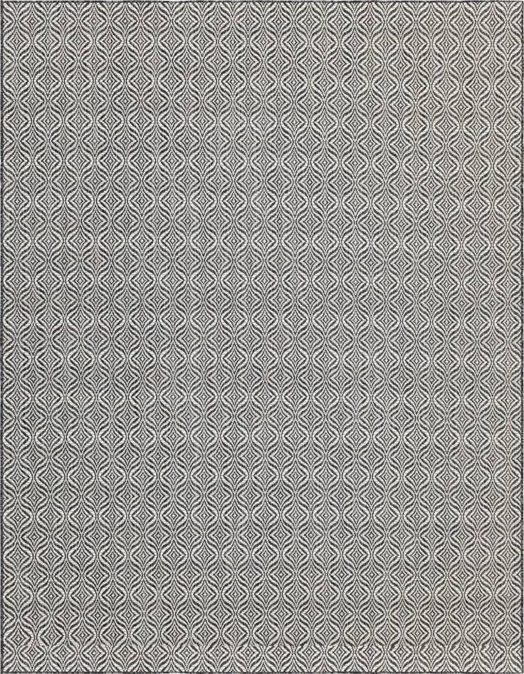 Detail image of 7' 10 x 11' Easy-Clean Lattice Indoor / Outdoor Rug